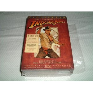 画像: 4DVD-BOX インディー・ジョーンズINDIANA JONES US盤（中古）