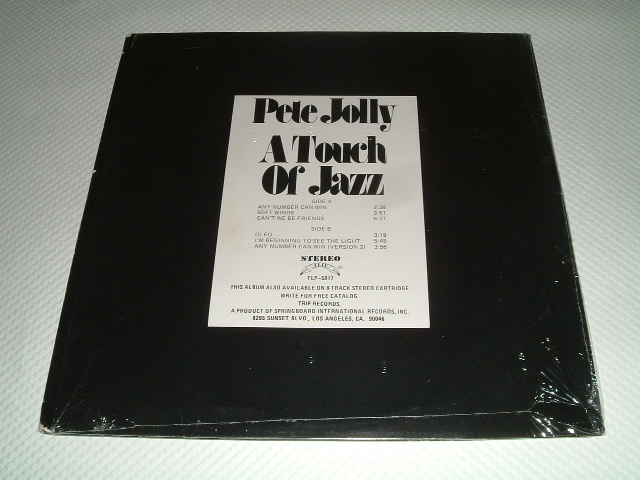 画像: A TOUCH OF JAZZ/LP（中古）