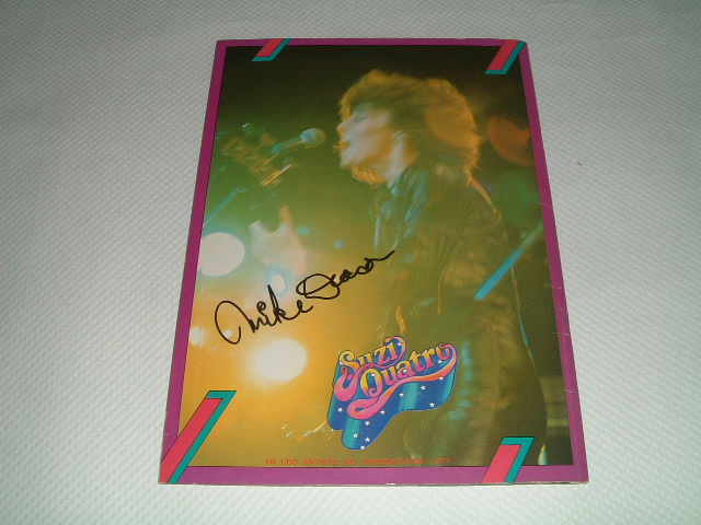 画像: スージー・クアトロ SUZI QUATRO '77来日公演パンフレット（中古）