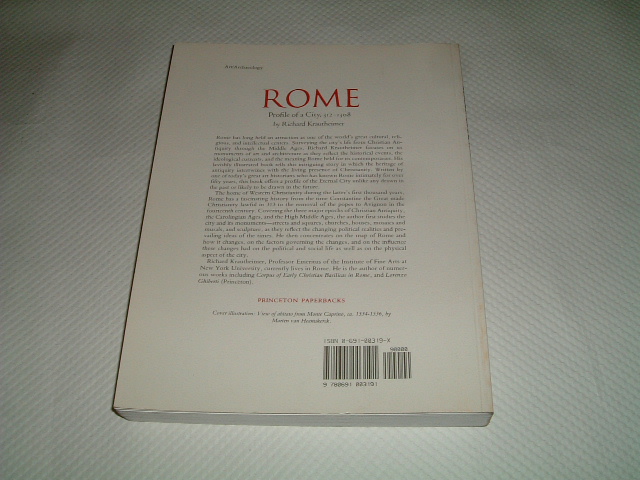 画像2: Rome, Profile of a City, 312-1308  （中古）